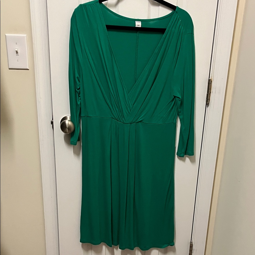 Old Navy Green Midi Dress